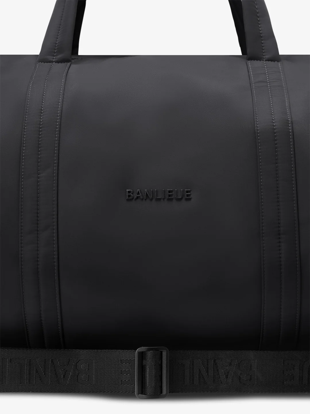 NYLON B+ DUFFLE BAG | BLACK - Image 4
