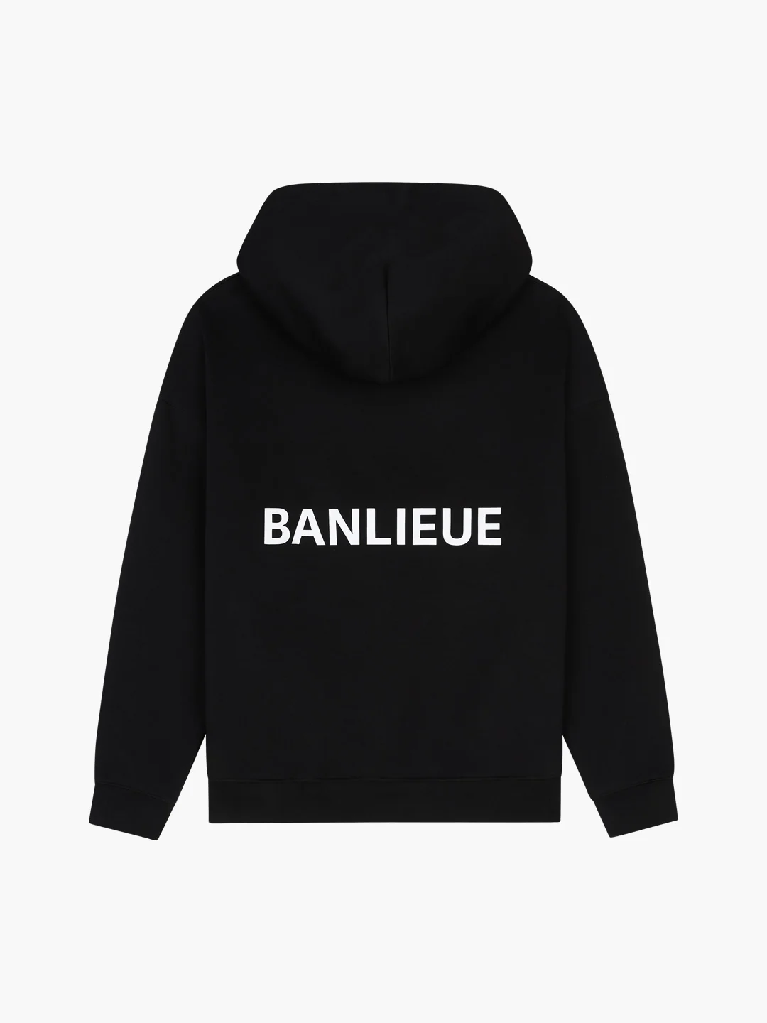 SCRIPT HOODIE | BLACK - Image 3