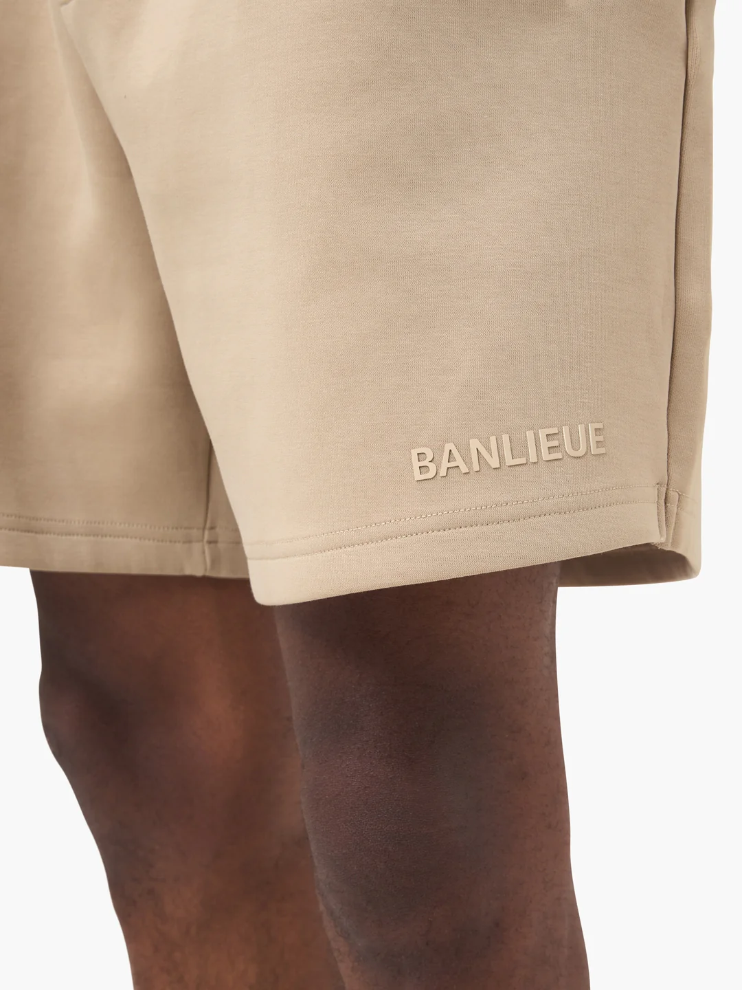 SCRIPT SHORTS | BEIGE - Image 4