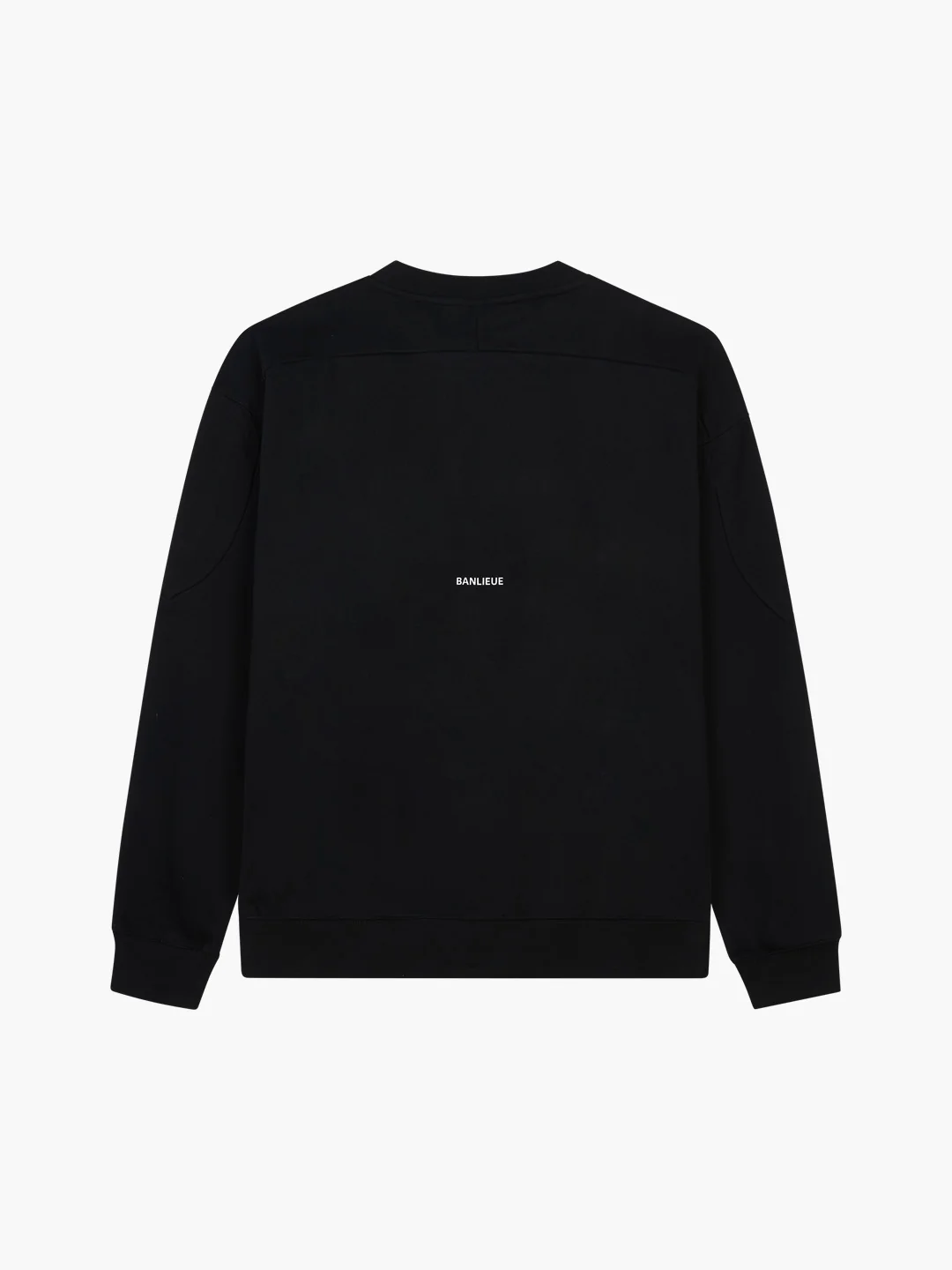 UNIVERSITY SWEATER | BLACK / IVORY WHITE - Image 3