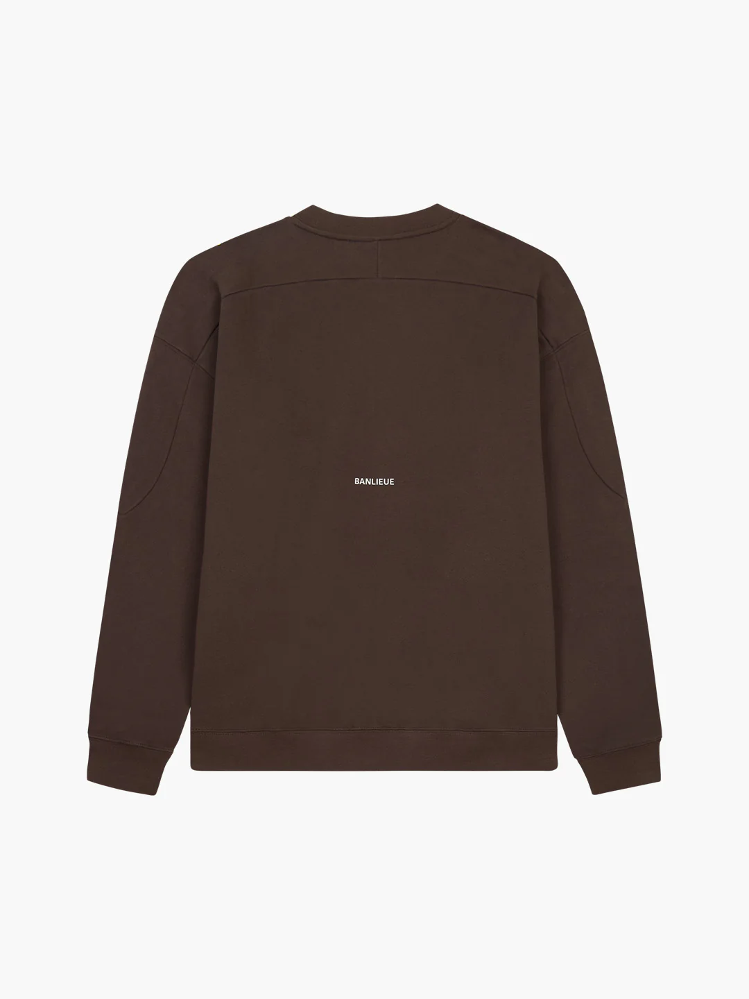 UNIVERSITY SWEATER | BROWN / IVORY WHITE - Image 3